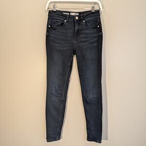 MNG Jeans Push Up Skinny Dark Wash Denim Classic Traditional Chic - Size 4